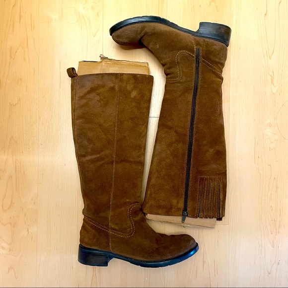 Clarks Shoes - Clarks Suede Riding Boots